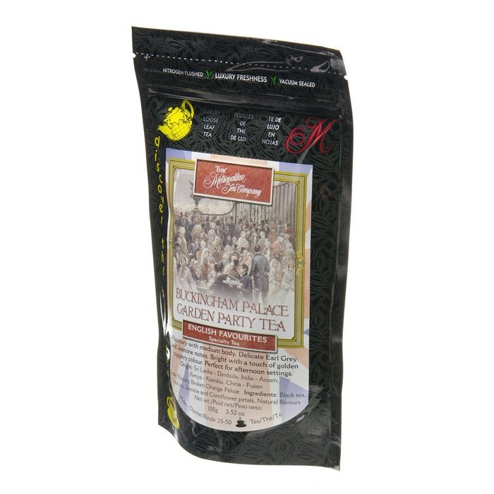 Metropolitan Tea Discovery Loose Tea Pack, Buckingham Palace English Favorite, 100gm N4