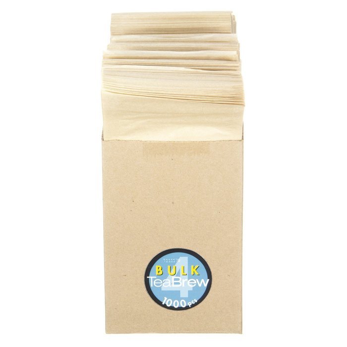 Tea Brew 1000-Piece No. 4 Bulk Pack Single Use Tea Filter, for use in 4 to 8 Cup Teapot N4