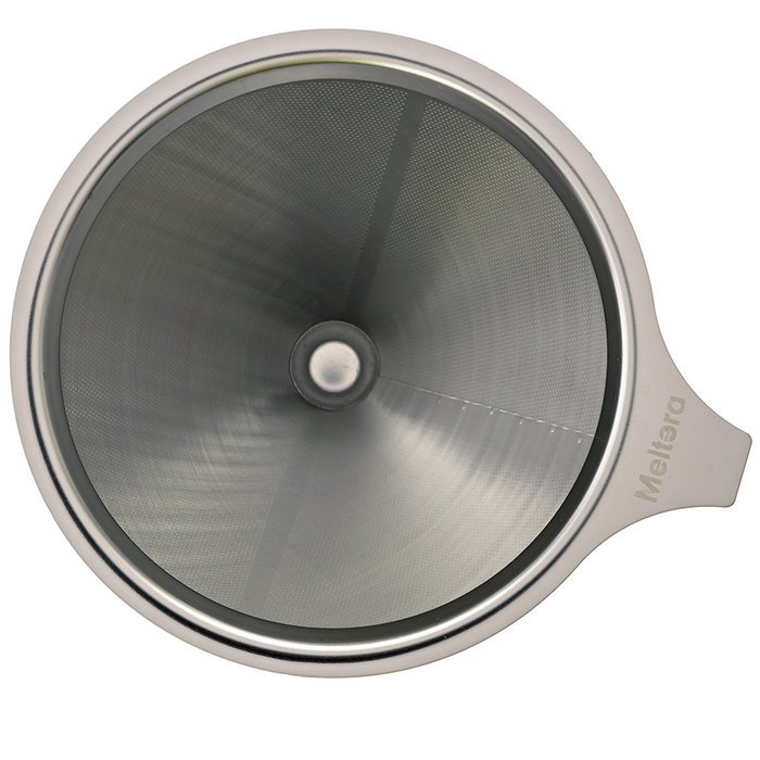 Stainless Steel Clever Coffee Dripper by Meltera, Makes Best Pour Over Coffee, Permanent & Reusable Cone with... N5