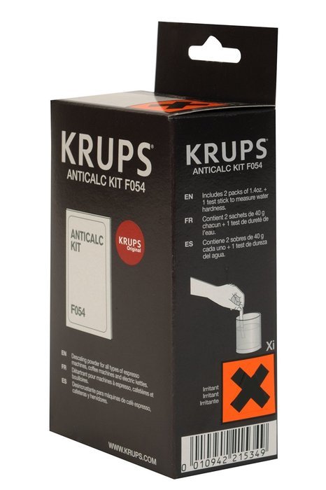 Krups F054001B Coffee Espresso Machine Anti Calc Powder Descaler N3