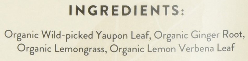 Asi Yaupon Tea Organic Box, Ancient Wellness - Traditional, 20 Tea Bags N12