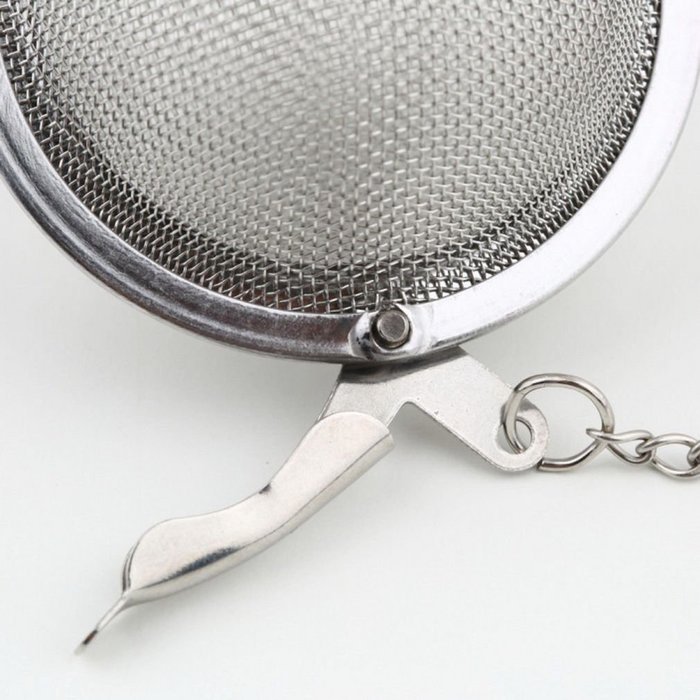 Nuk3y&reg; Stainless Steel Rust Resistant Mesh Tea Ball Strainer Filter Infuser (Pack of 2) N5