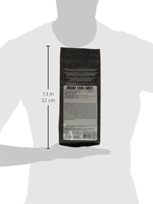 Metropolitan Tea 50 Count Pyramid Shaped Teabags, Decaffeinated Earl Grey Tea