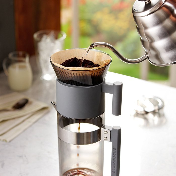 Starbucks Cone and Pitcher Pour Over Set, 40 fl oz