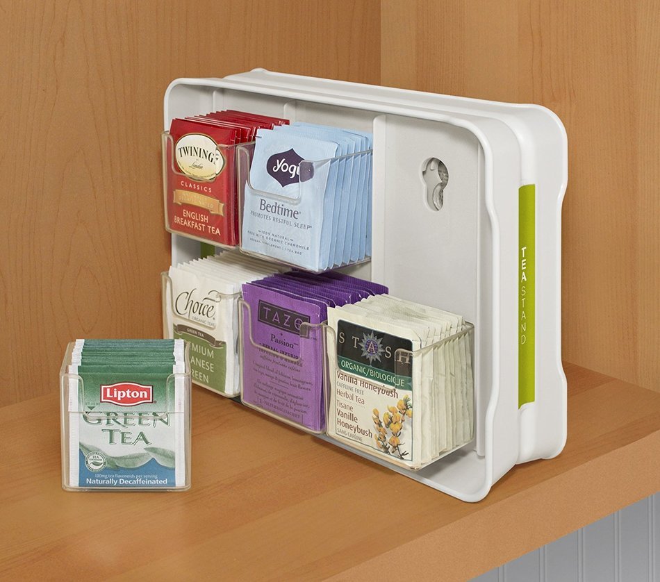 YouCopia TeaStand 100+ Tea Bag Organizer, Discontinued by Manufacturer N5