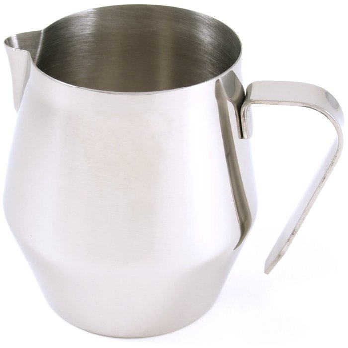 RSVP Espresso Stainless Steel Frothing and Steaming Pitcher, 10 Ounce N2