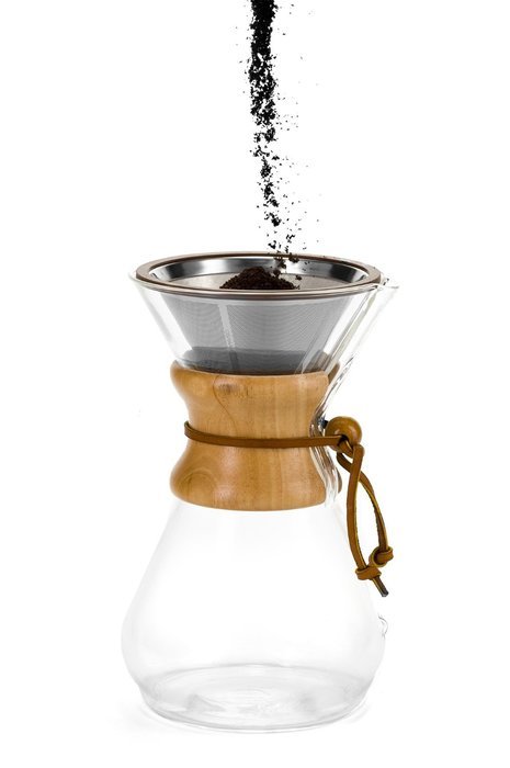 Osaka Stainless Steel Pour Over Cone Dripper, Reusable Coffee Filter for Osaka, Chemex, Hario, Carafes and More... N7