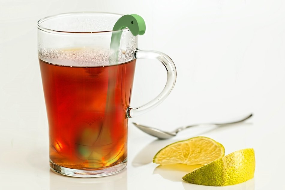 Baby Dino Loose Leaf Tea infuser with Long Handle Neck & Cute Ball Body. Not a Shark, Nessie or t rex it&rsquo;s a deep... N3