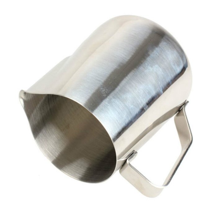 5/12/20 OZ Stainless Steel Milk Frothing Pitcher Latte Cup Kitchen Home Handle Coffee Garland Cup (5 OZ) N6