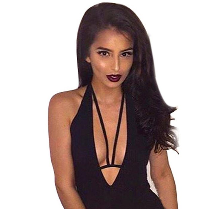 Underwear, PHOTNO Women Bandage Alluring Harness Elastic Cage Strappy Hollow Out Bra Bustier N12