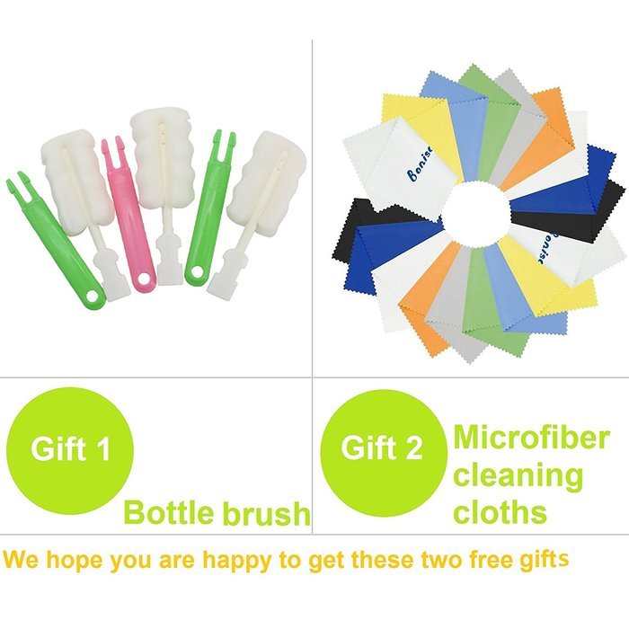 limited Time Promotion Bonison Stylish Tritan Fruit Infuser Water Bottle, Leak Proof, Trendy Durable with Handle... N31