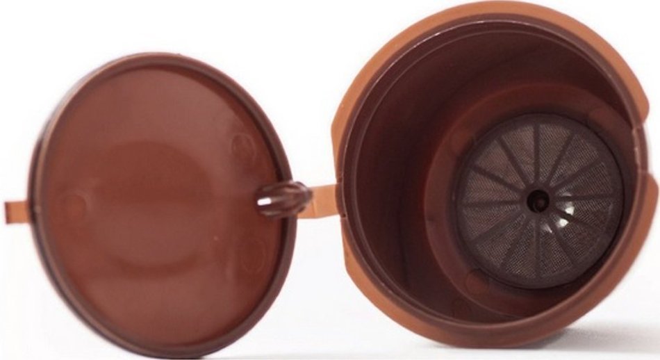 PureBlue Brew - Refillable - Dolce Gusto Capsules - Reusable Pods Filters Cup Holder Cafetera Accessories Coffee...