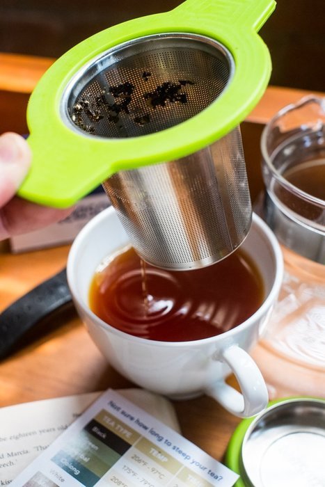 Tea Strainer:- Fine Mesh Stainless Steel Tea Infuser for Loose Leaf Tea - Perfect For All Your Favourites including... N16