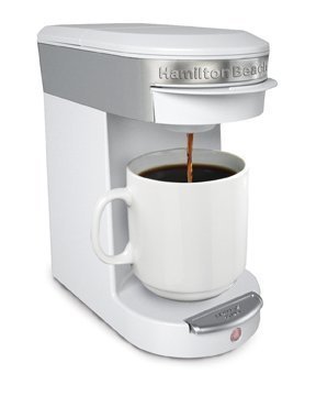 Hamilton Beach 49972 Dcm Personal Cup Pod Brewer- White