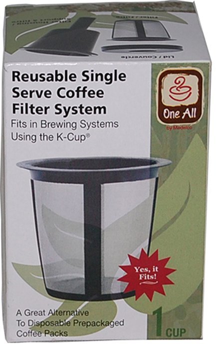 Medelco RK101 Universal Single Cup Coffee Filter System N3