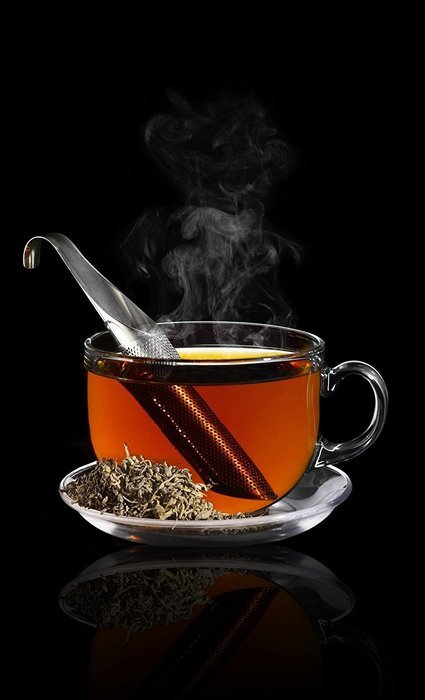 AKOAK Food Grade Stainless Steel Teastick,Tea Infuser like Steeper Pipe,Great for Loose tea, Herbs or Spice N6