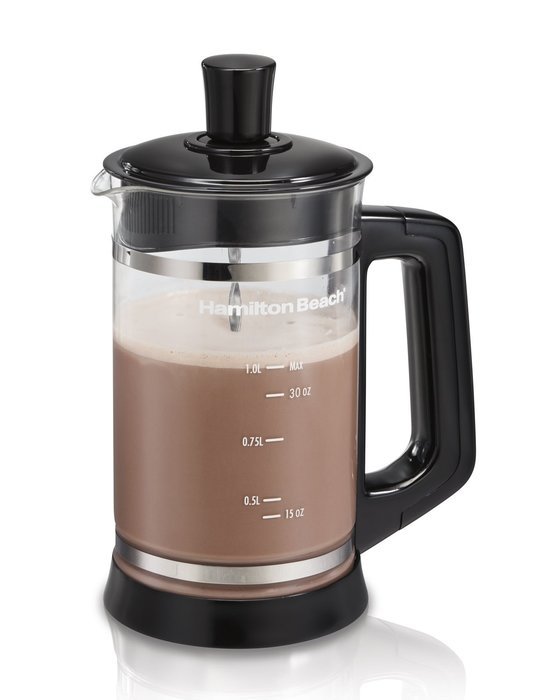 Hamilton Beach 40400 French Press with Cocoa Attachment N5