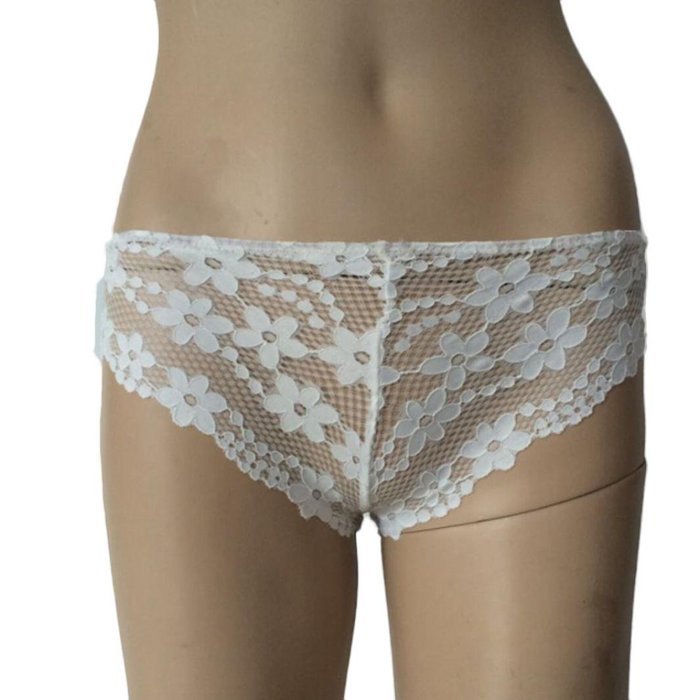 Underwear, PHOTNO Women's Low-waisted Lingerie Sexy Bare Imitation Lace Underpants N8