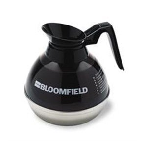 Black Handle Coffee Decanter, 64 oz. Unbreakable Plastic