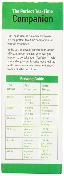 Special Tea Company Loose Tea Travel Infuser N4