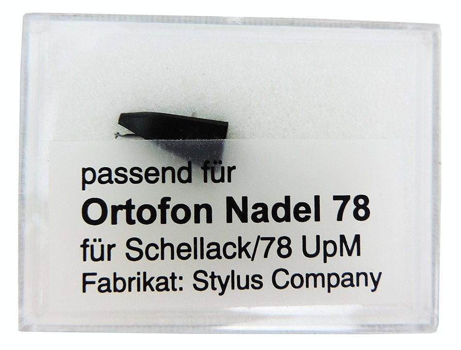78 Stylus for 78RPM Shellac Records & Ortofon / Thorens OM and Concorde cartridges