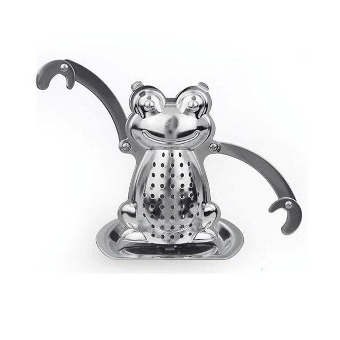 Stainless Steel Dunkin Monkey Tea Infuser & Drip Tray (Monkey) N6