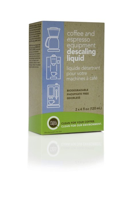 Urnex Full Circle Biodegradable Coffee and Espresso Equipment Descaling Liquid (Pack of 2)