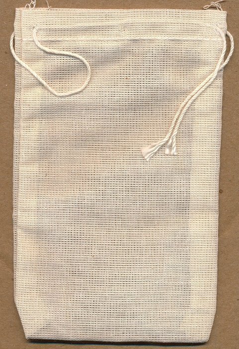 Cotton Muslin Bags 3x4 Inch Drawstring 100 Count Pack USA Product N4