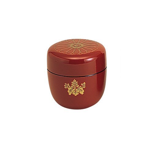 Tokyo Matcha Selection - Natsume Tea Caddy : Japanese Family Crests Design 3 Color [Standard ship by SAL with...