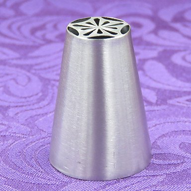 Sher Stainless Steel Piping Nozzle Pastry Tube Fondant Cake Decorating Tools Kitchen Accessories