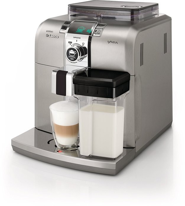 Saeco HD8838/47 Stainless Steel Syntia Cappuccino Machine N4