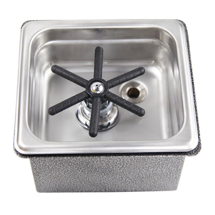 YBB Portable Steaming Pitcher Rinser Sink Glass Rinser For Bar Coffee Shop N4