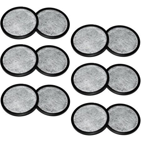 Everyday 12 Replacement Charcoal Water Filters for Mr. Coffee Machines, White WWF-12