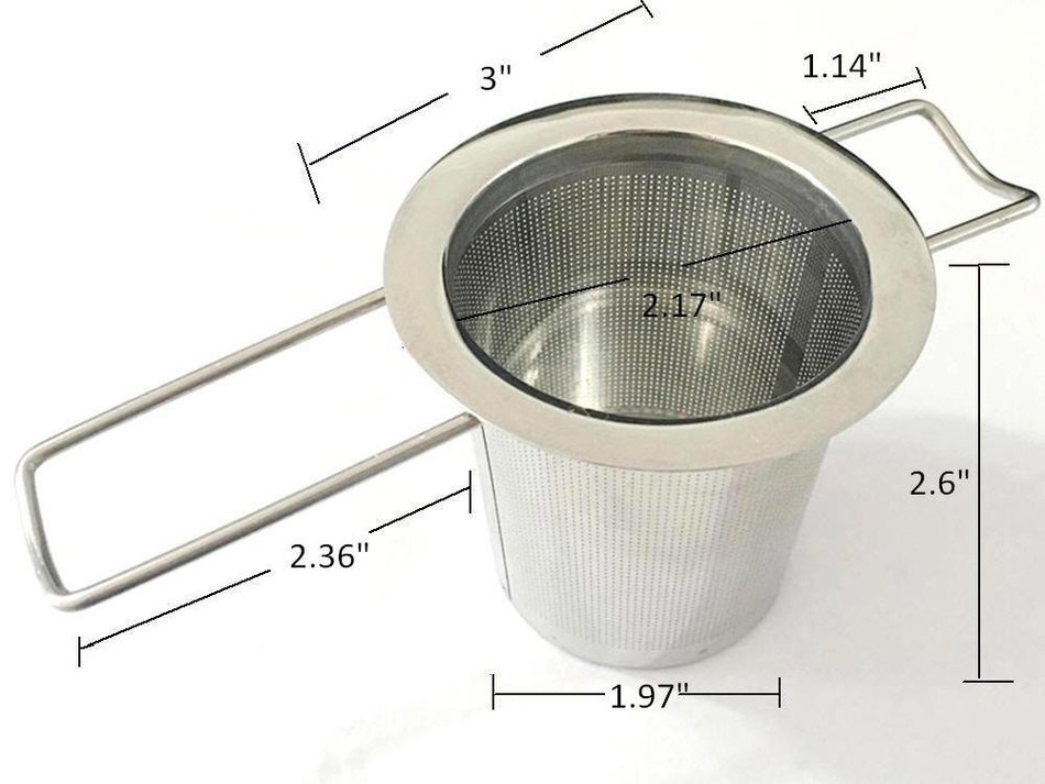 Yeme Extra-fine Tea Infuser - 304 Stainless Steel N6