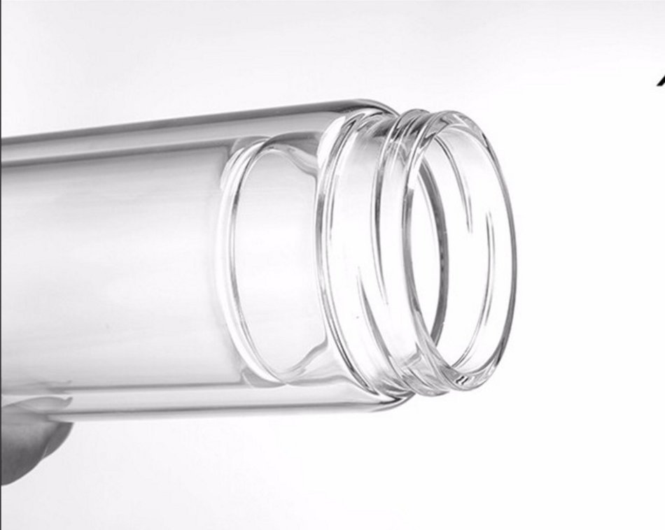 Premium Double-Walled Glass Tumbler by Samata Life, Tea Infuser, Fruit Infuser Water Bottle with Neoprene Sleeve... N6