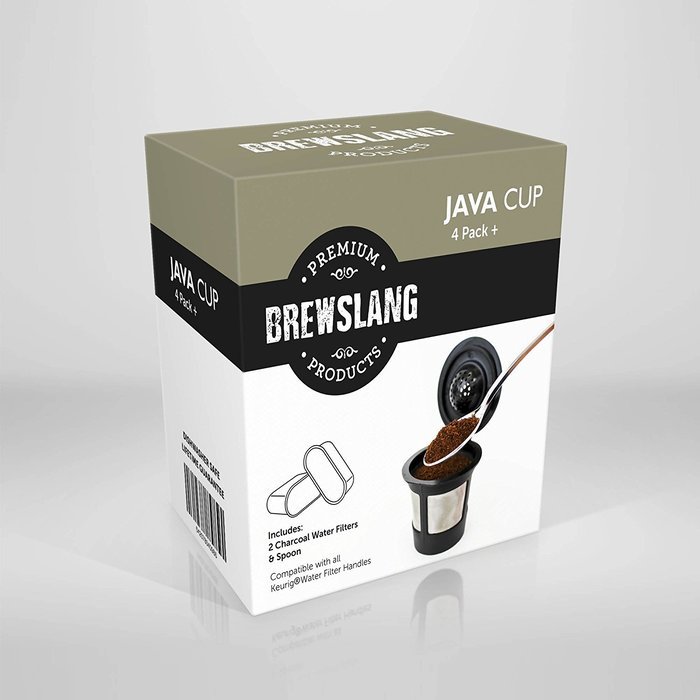Single Reusable K-cup Coffee Filter for Keurig K70, K75 - 4 Pack+