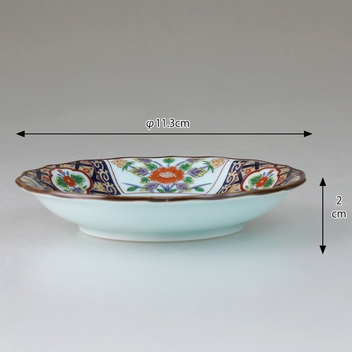 Arita-yaki Pheonix & flowers 5 dishes set by Ranchant N3