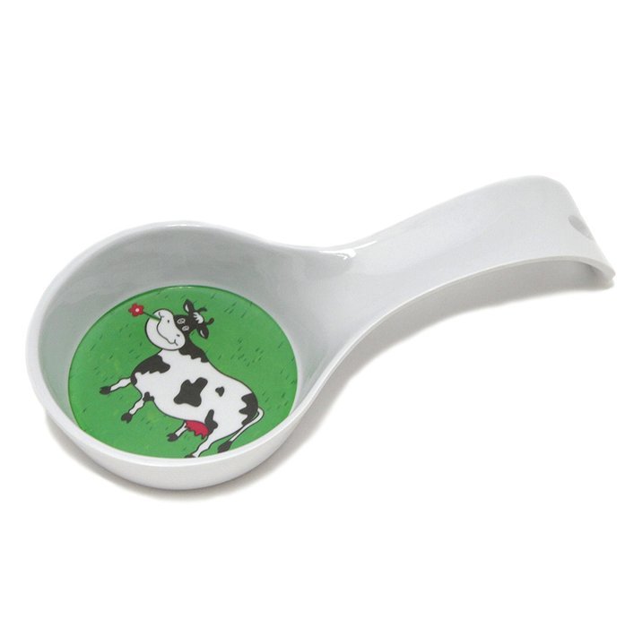 Chef Craft Spoon Rest with Cow