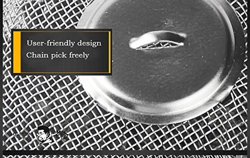 GeoBIX&pound;&uml;TM)Stainless Mesh Ball soup seasoning packet Reusable Strainer soup Herbal Locking Tea Filter Infuser... N3