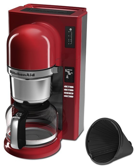 KitchenAid KCM0802CU Pour Over Coffee Brewer, Contour Silver N21