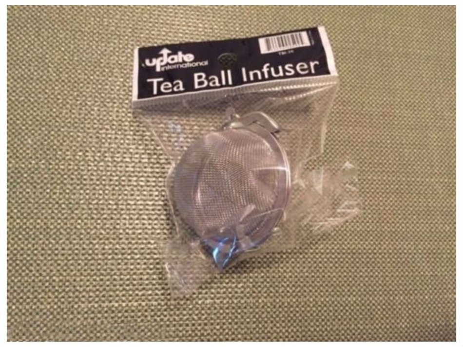 Tea Infuser Ball Mesh Loose Leaf Herb Strainer Stainless Steel Secure Locking 2" N2