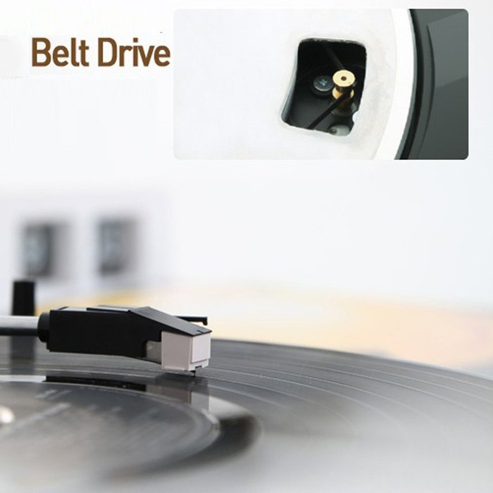 INKEL Sherwood PM-9907U 2 Speed Automatic USB LP Turntable AC220V N5