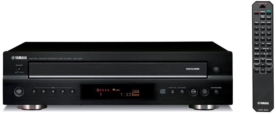 Yamaha CDC-697BL 5-Disc Carousel-Type CD Changer (Discontinued by Manufacturer)