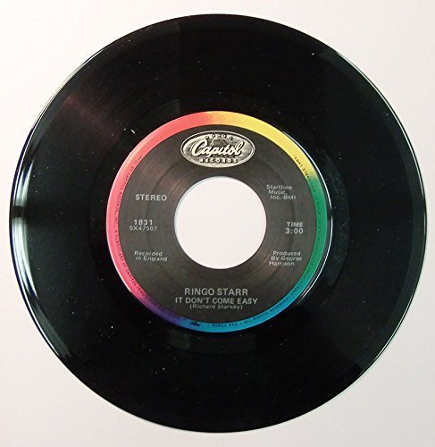 THE BEATLES RINGO STARR "IT DON'T COME EASY" " EARLY 1970" CAPITOL RECORDS N2