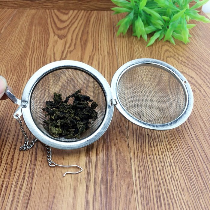 Stainless Steel Tea Infuser - JamHoo Set of 3 Size (S/M/L) Ultra Fine Mesh Tea Balls With Retro Maple Leaf Hanging... N8