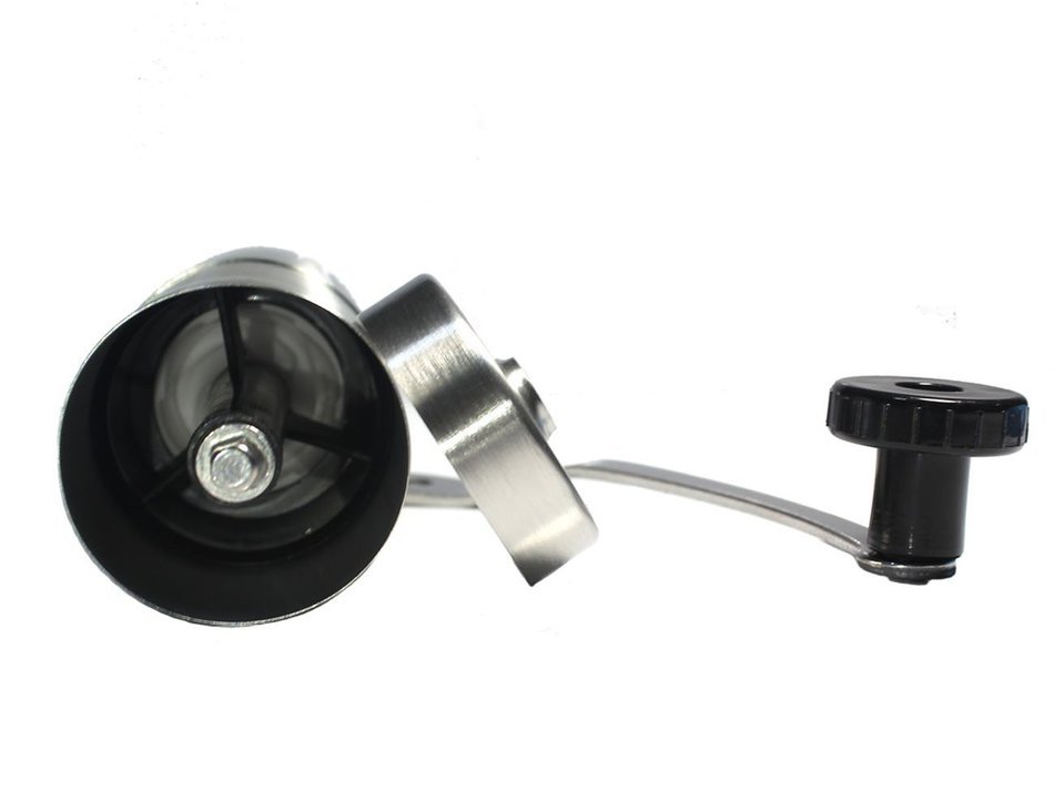 LK-Spring Manual Coffee Grinder - Professional Portable Stainless Steel Handmade Coffee Bean Mill Adjustable Burr... N5
