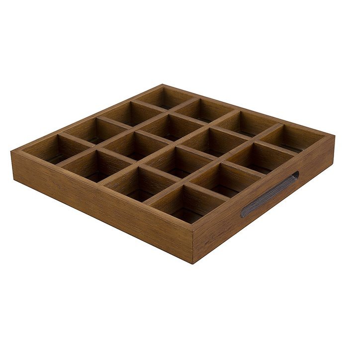 WOODART Wooden Capsule Storage - Single serve coffee pod holder, keurig K-Cup/ Verismo/ Dolce Gusto - Sleek and... N13