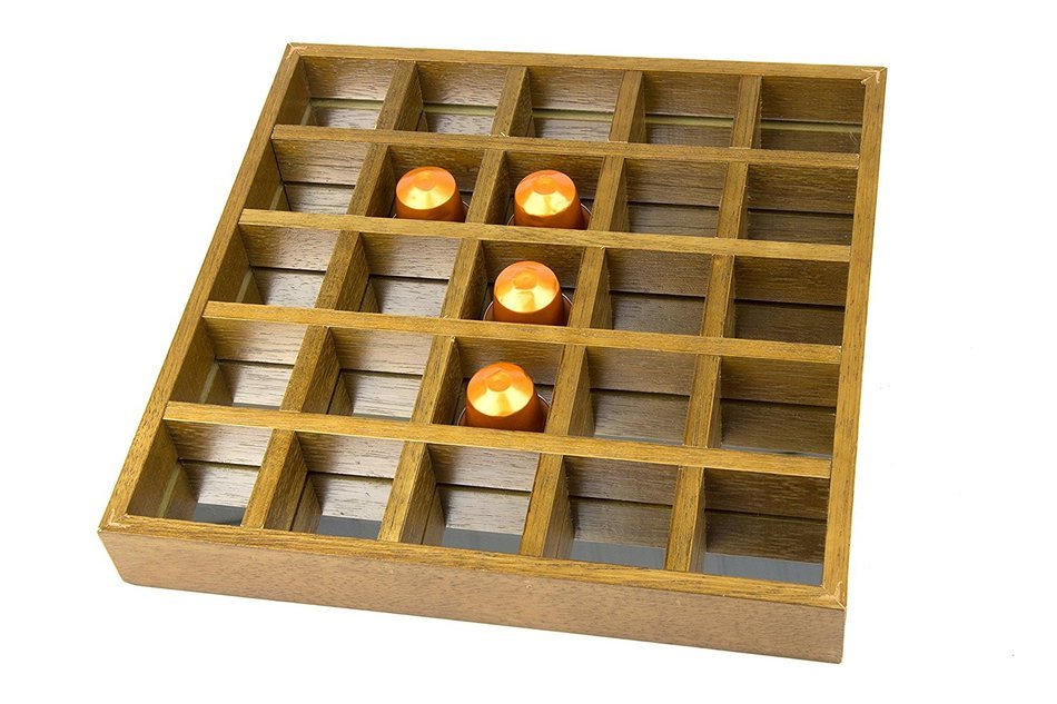 WOODART Wooden Capsule Storage - Single serve coffee pod holder, keurig K-Cup/ Verismo/ Dolce Gusto - Sleek and... N14