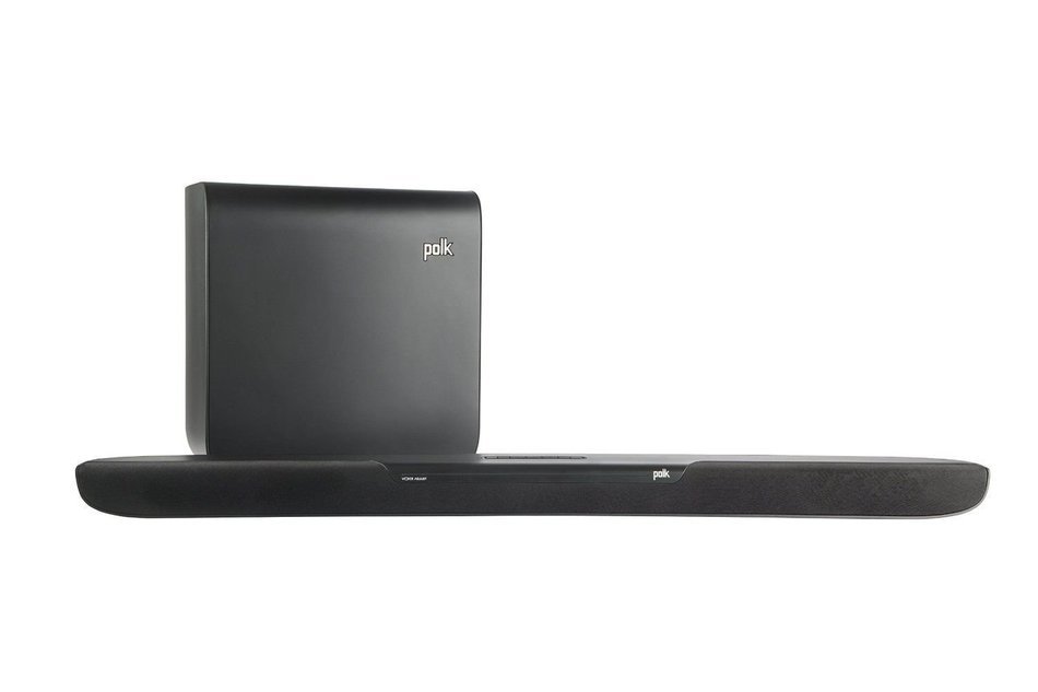 Polk Audio AM8114 Magnifi One Dialogue-Enhancing Sound Bar System - Black
