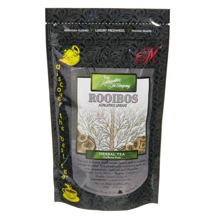 Metropolitan Tea Discovery Loose Tea Pack, Rooibos Herbal, 100gm N3